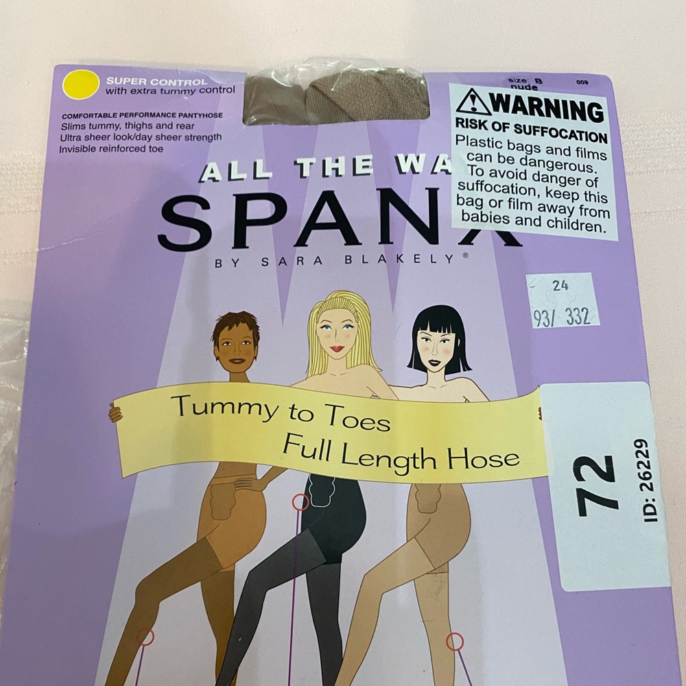 Spanx nude nylons sizeB new